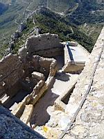 Chateau de Queribus, Donjon, Pt14, Vue depuis la plate-forme (3)